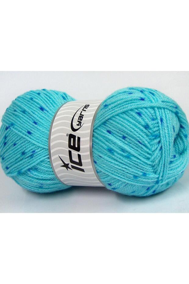 (4 Pcs the 100g.) Baby Lollipop Acrylic 4 Pack Cyan