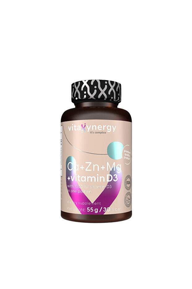 Ca+Zn+Mg+Vitamin D3 30S