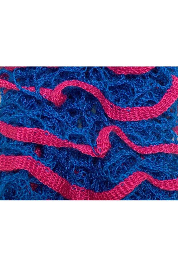 Lot of 4 X 100Gr Skeins Ice Yarns Amor Hand Knitting Yarn Blue Pink