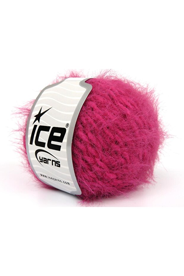 6X50Gr. Merino Fur Fuchsia Luxury, Merino, Winter, Wool
