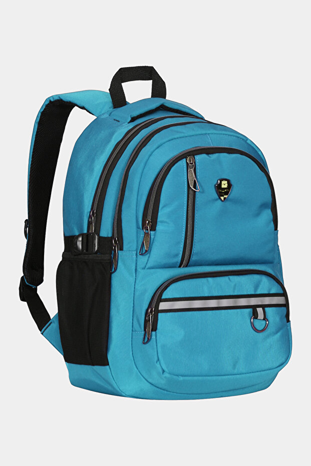 High School and Middle School Multi-Compartment Durable School Backpack