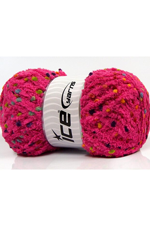 (4 قطع 100 جرام) عبوة من 4 قطع من الألياف الدقيقة من PUFFY POMPOM داكنة