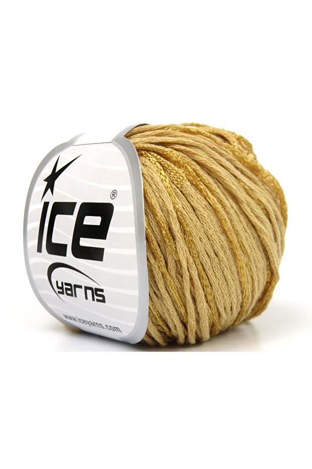 6X50Gr. Summertime Viscose, Cotton Dark Beige Viscose, Summer Yarns, Cotton