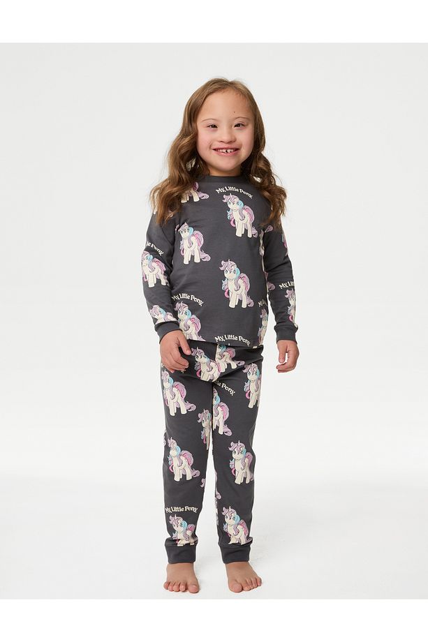 Saf Pamuklu My Little Pony™ Pijama Takımı (1-8 Yaş) - 1