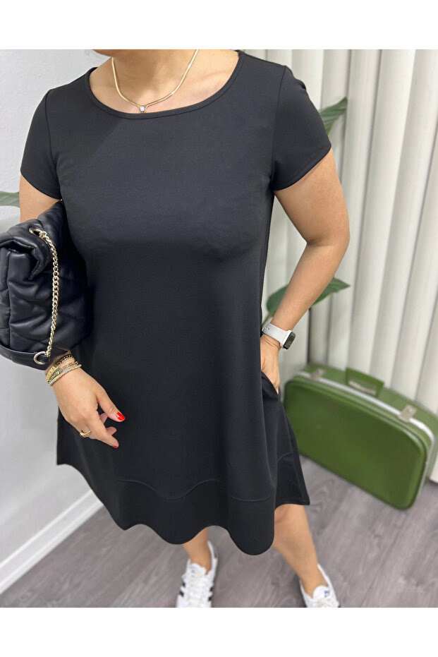 Kısa çelik örme elbise - 3