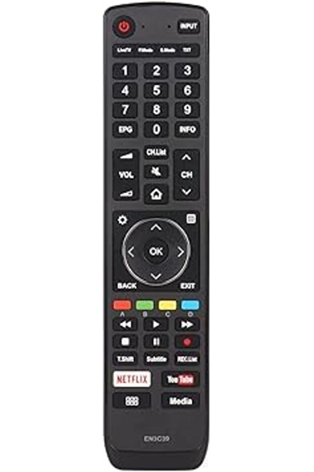 EN3C39 Remote for Hisense TV 50N7 55P7 65P8 75P9 N7 N8 N9 P7 P8 P9 Series