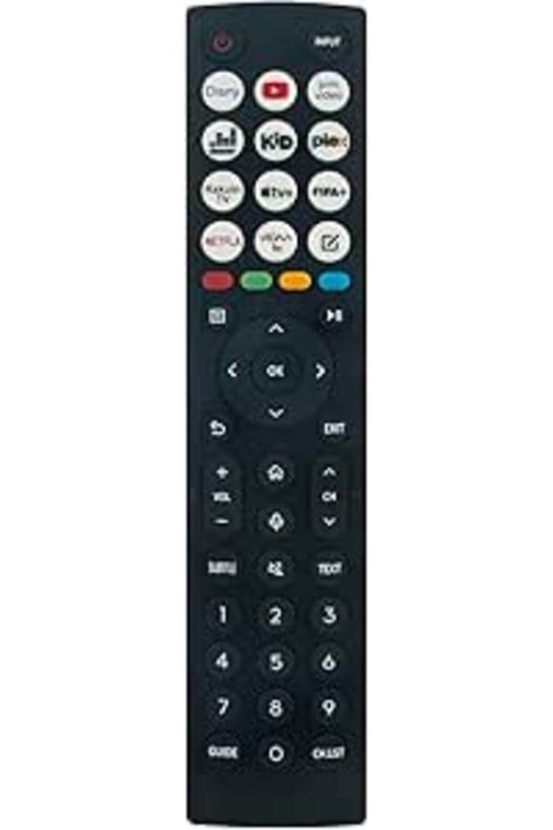 ERF2J36-0011 Voice Remote for Hisense TV 55A6DGCH, 55A6EGTUK, ERF2K36H, ERF2M36H & More
