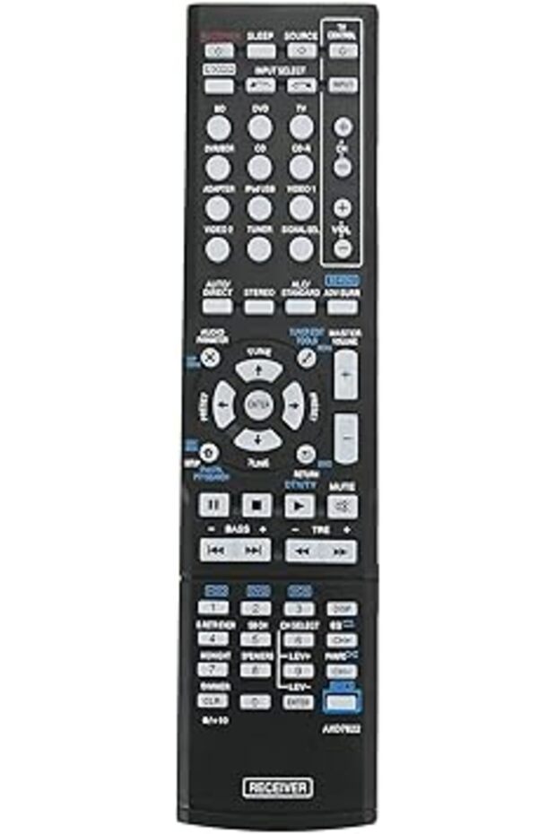 AXD7622 Remote for Pioneer AV Receiver SX-821-K, VSX-921-K, AXD7690, AXD7660 & More