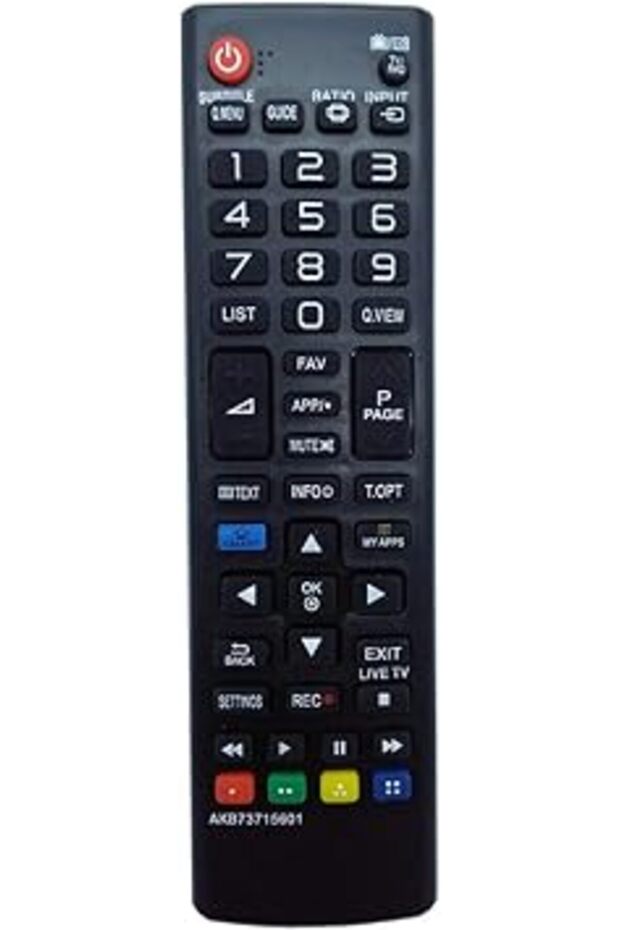 AKB73715601 Remote for LG TV 49UB820V-ZH/42LA690V/47LA660V/55LA620V + Sub AKB73715603