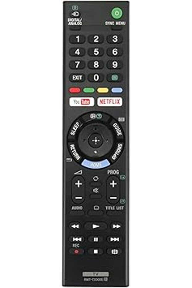 RMT-TX300E Replacement Remote for Sony Bravia TV KD/KDL X7000F X7077F X6700E W660F W750E