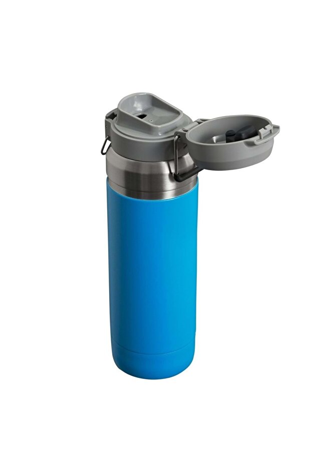 Go Quick Flip Water Bottle 1.06L Termos Kupa Bardak Matara MAVİ - 4