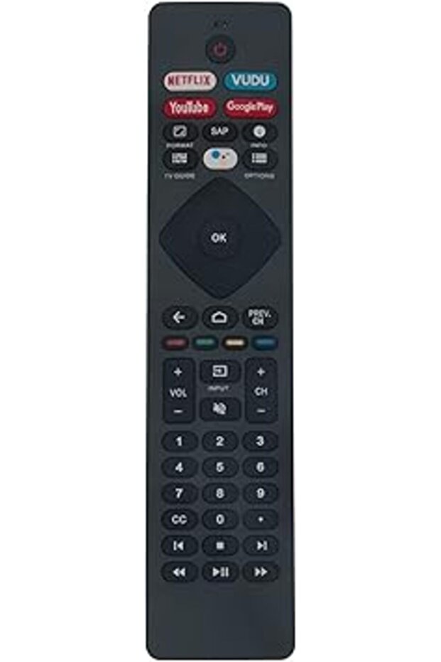 NH800UP Remote for Philips 5604, 5766, 5806 Series TVs URMT47CND0 URMT26RST004 BT800 RF402A-V14