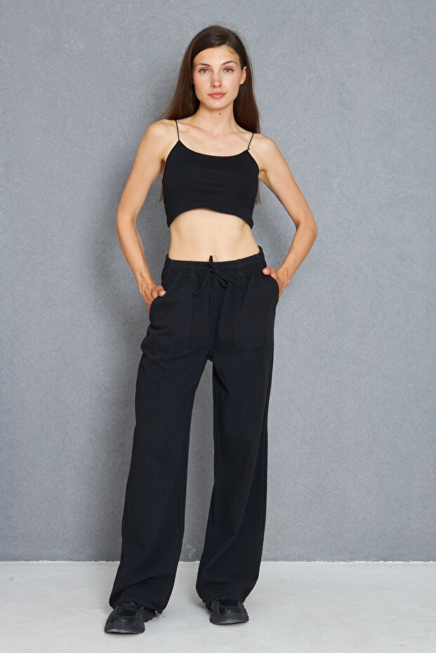 Women's High Waist Palazzo Pants