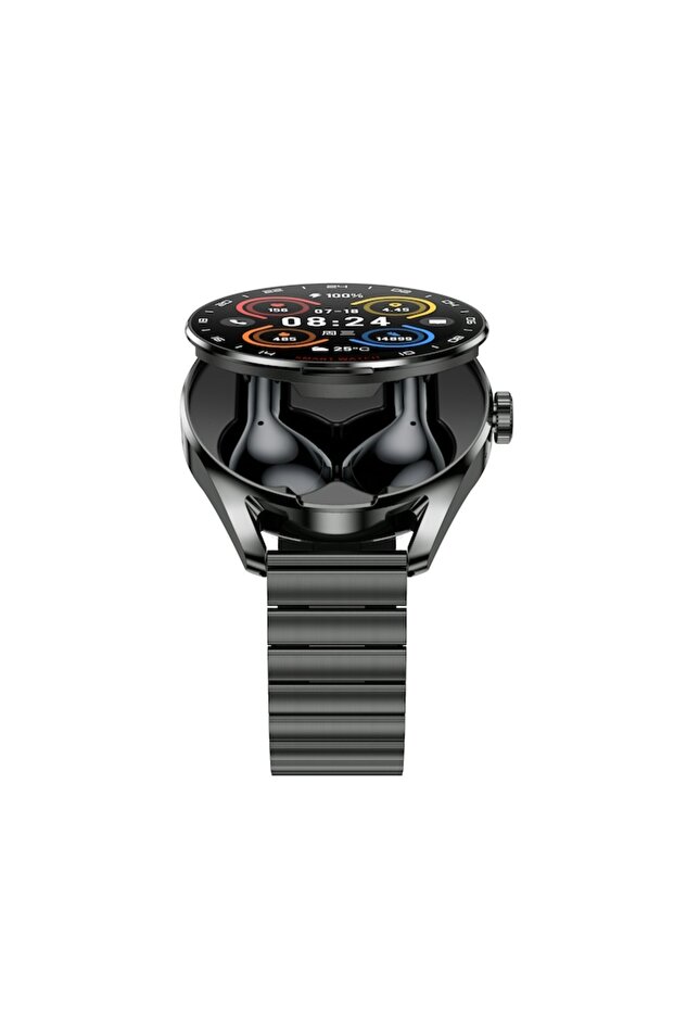 Ceas inteligent D9 cu căști Bluetooth - 2