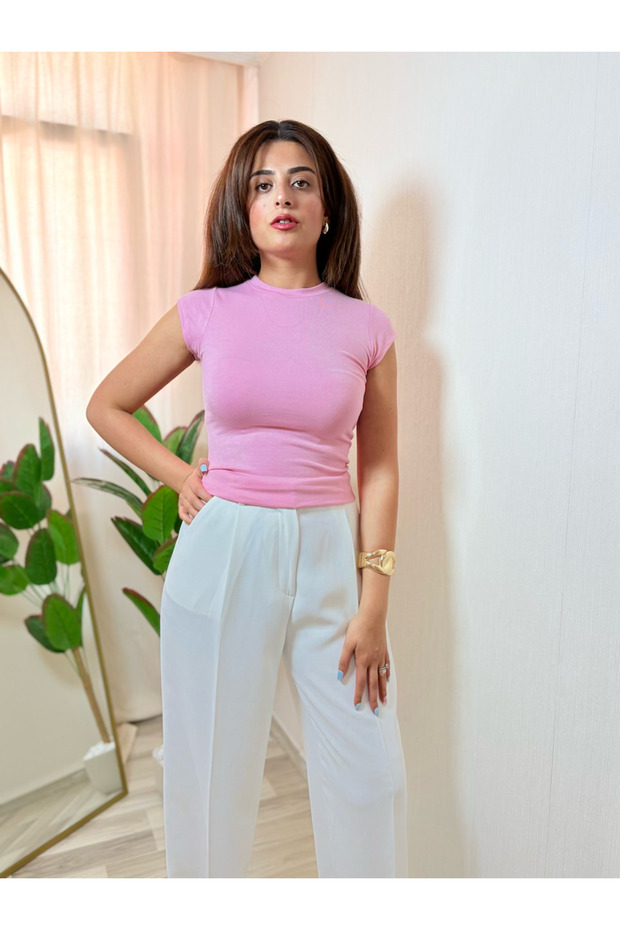 PEMBE TİŞÖRT - 2