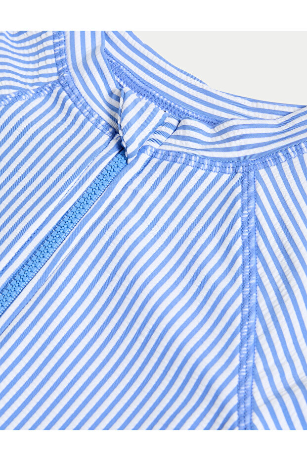 Çizgili Tek Parça Mayo (2-8 Yaş) - 2