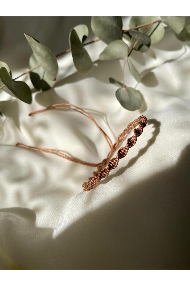 Spiral Macrame Weave Rope Bracelet,Water Resistant, Adjustable Handmade Unisex Bracelet