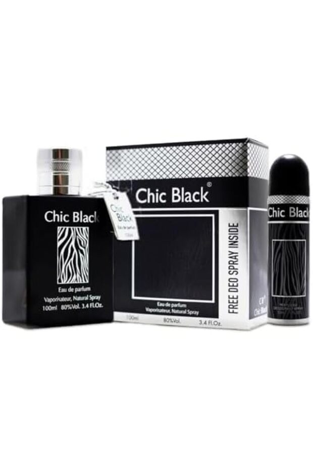 عطر شيك بلاك للرجال - أو دو بارفان، 100 مل