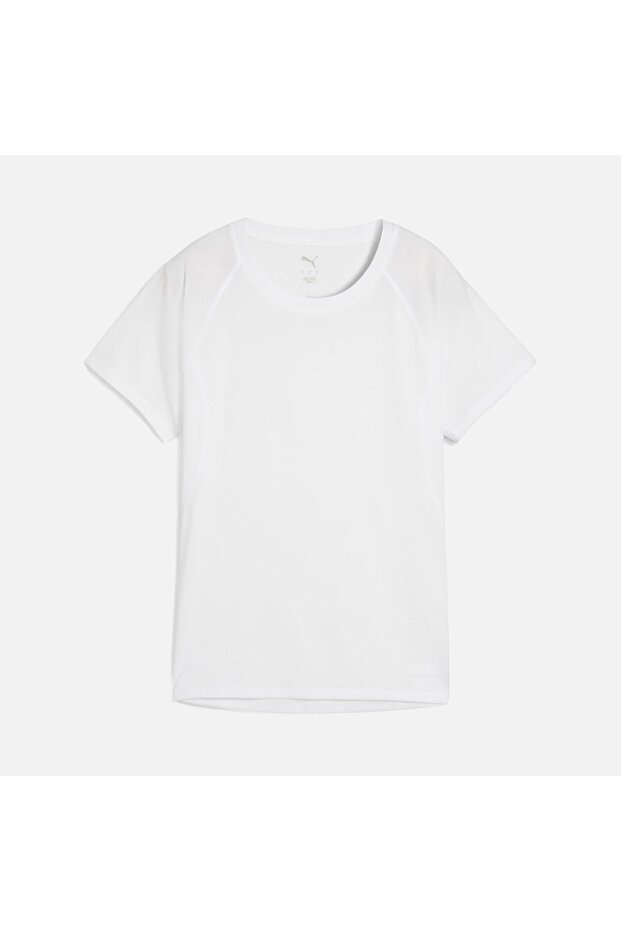 Run Velocity Tri Blend Running Short-Sleeve Kadın Tişört - 1
