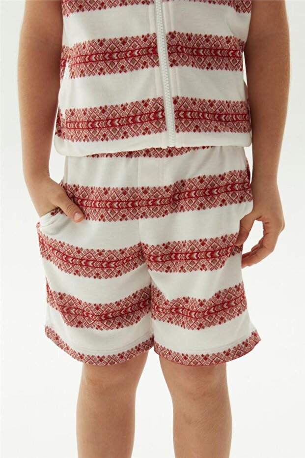 Boy Patterned Shorts - 3