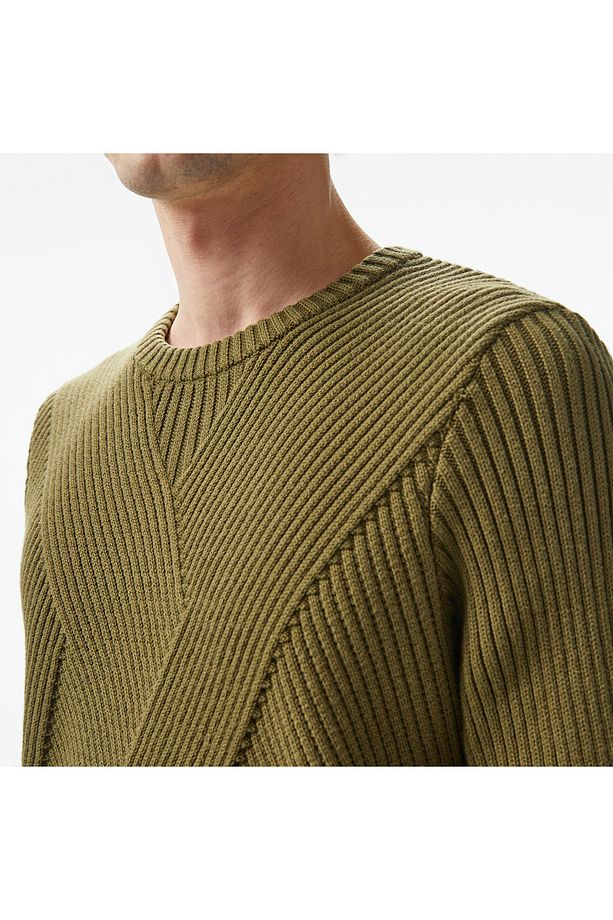 Erkek Haki Regular Fit Triko - 5