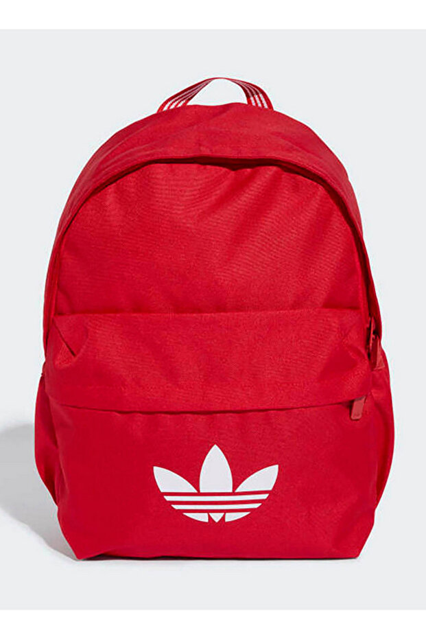 Logo Print Backpack with Adjustable Strap and Zip Closure - 30x13x42 cm - 1