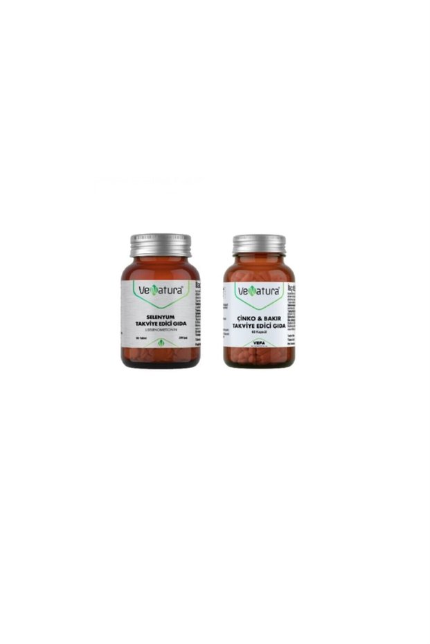 Selenium 90 Tablets + Zinc & Copper 60 Capsules