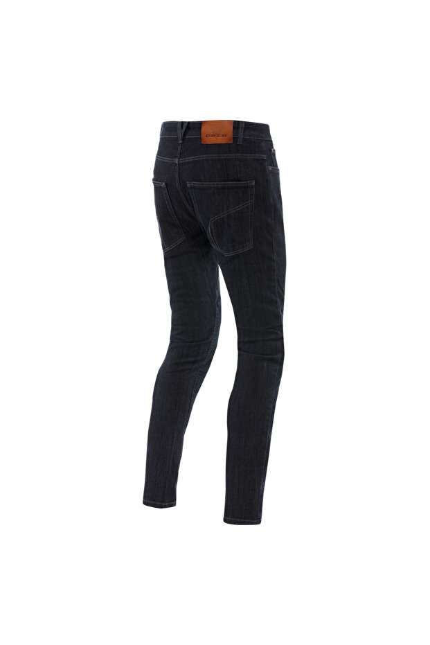 Regular Deep Blue Denim Pantolon - 2