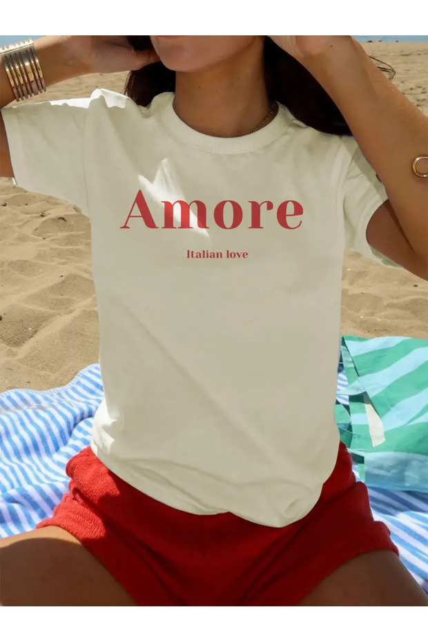 Premium Oversize Cut Short Sleeve Printed T-Shirt