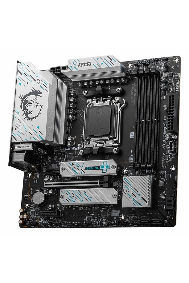 B650M Gaming Plus WiFi DDR5 (7200MHz)OC M.2 HDMI/DP/USB-C PCIe 4.0 AM5 mATX Anakart - 3