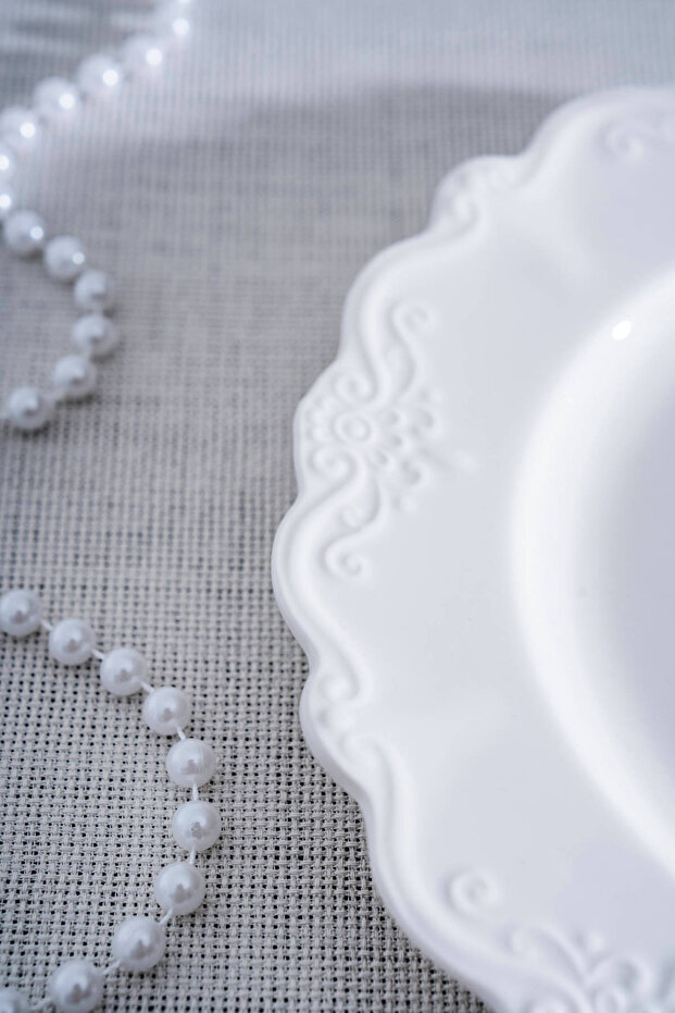 King Servis Tabağı - 22 cm - 2