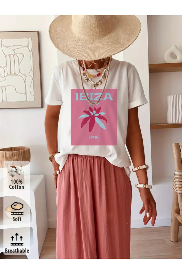 Premium Oversize Cut Short Sleeve Printed T-Shirt