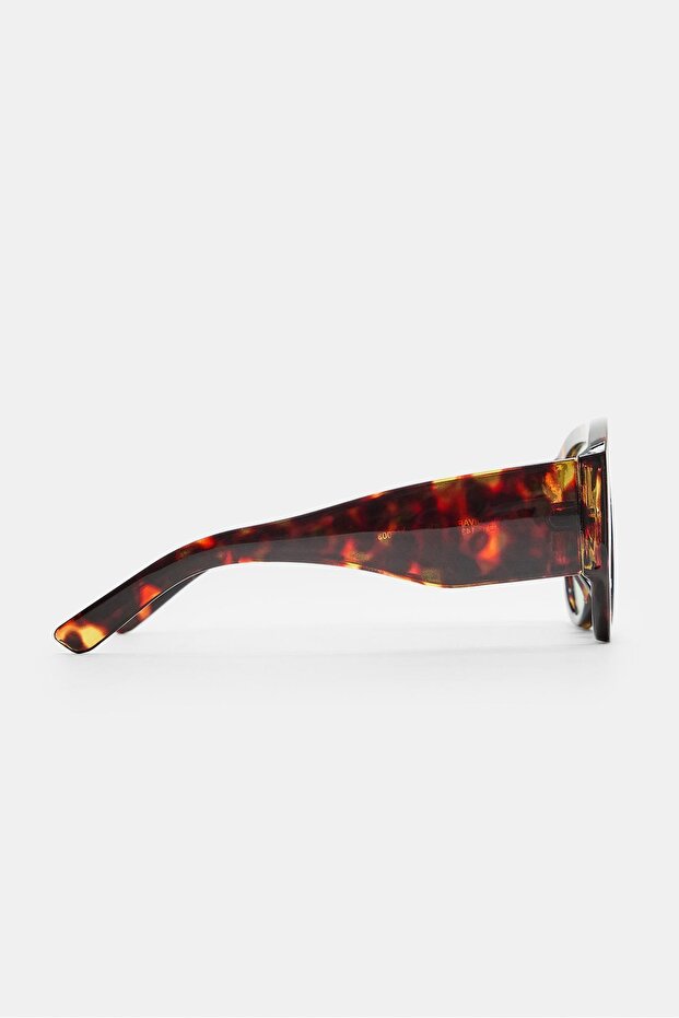 Retro tortoiseshell sunglasses - 5