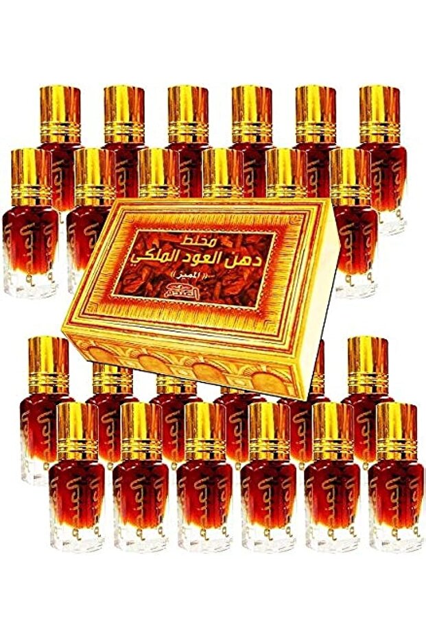 مزيج زيت العود الملكي، 24 قطعة، 6 مل لكل قطعة، للجنسين