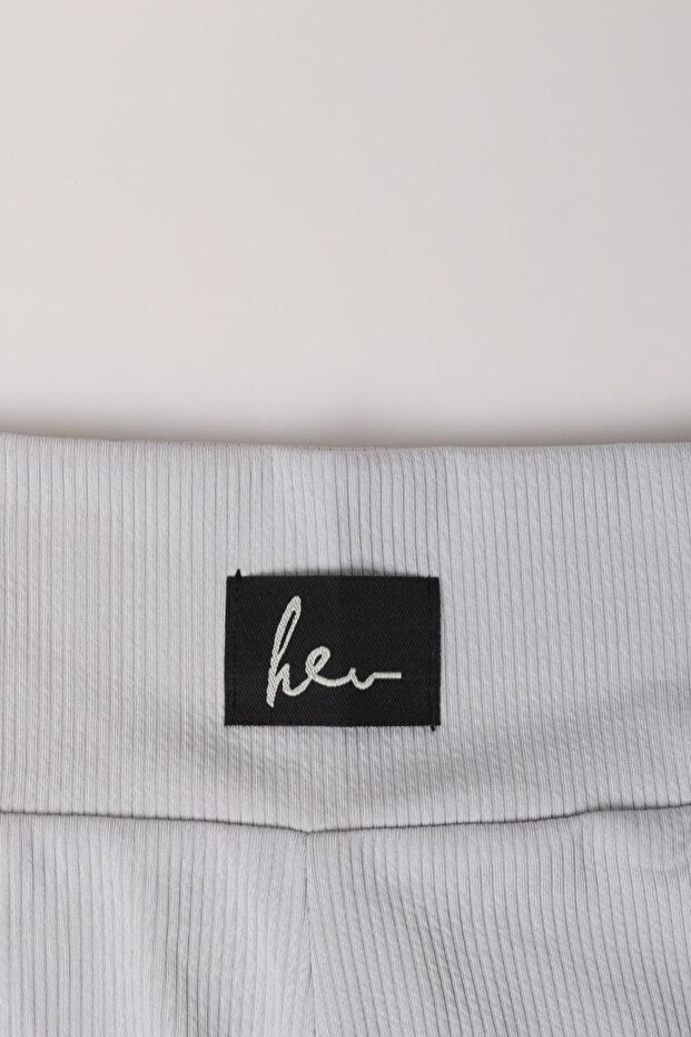 Basic Kız Çocuk Fitilli Tayt - 8001SB - 2