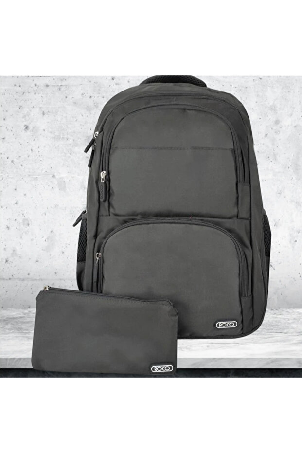 Basic Gaming Controller Pattern Backpack with Accessory - 1