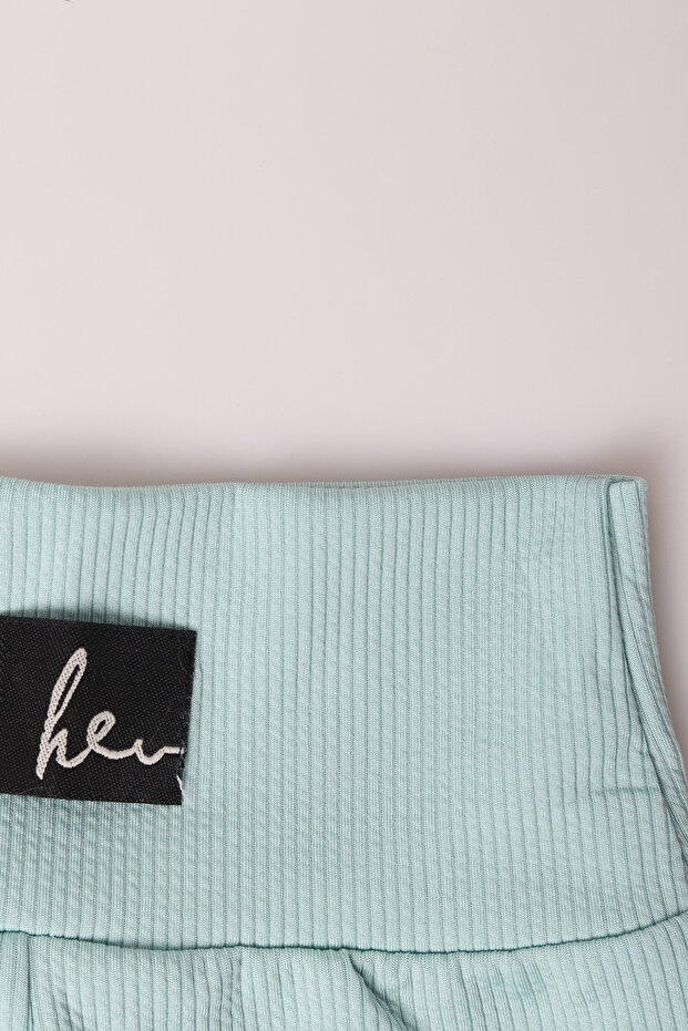 Basic Kız Çocuk Fitilli Tayt - 8001SB - 3