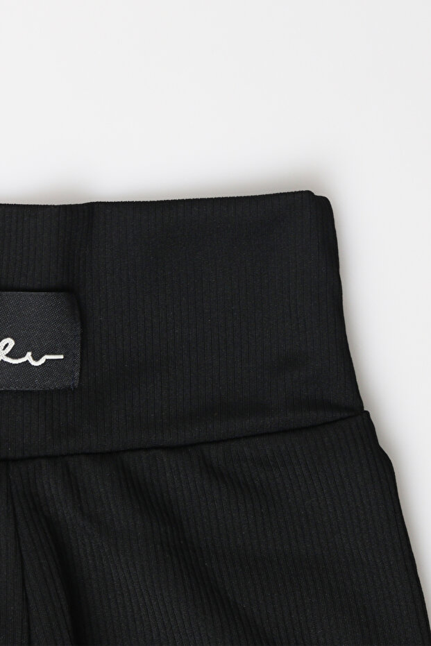 Basic Kız Çocuk Fitilli Tayt - 8001SB - 3