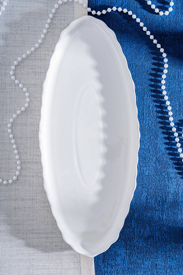 King Oval Kayık Tabak - 40 cm - 3