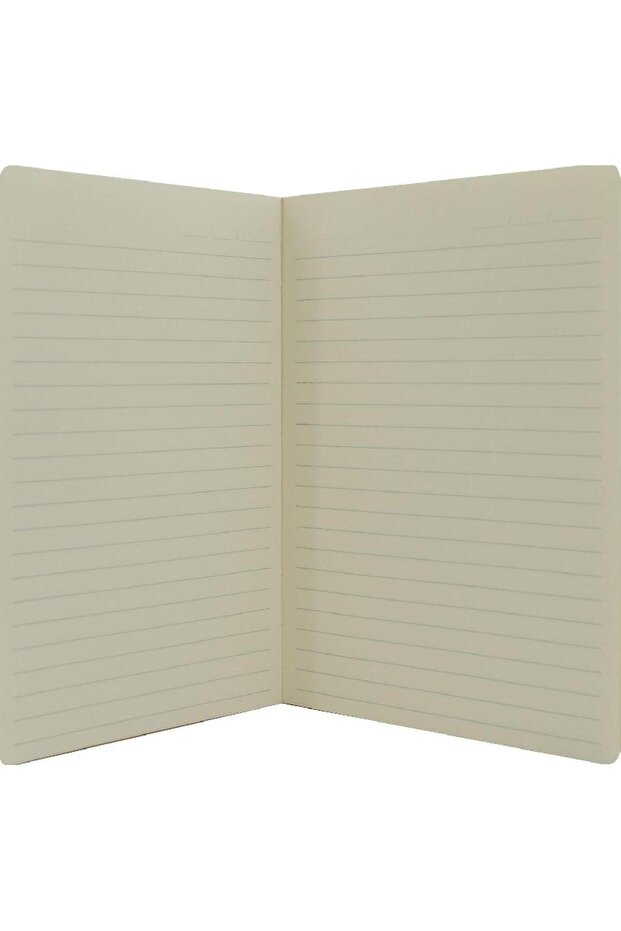 دفتر ملاحظات بتلات، شريط مطاطي، مقاس A564، مسطر، لون أرجواني - 3