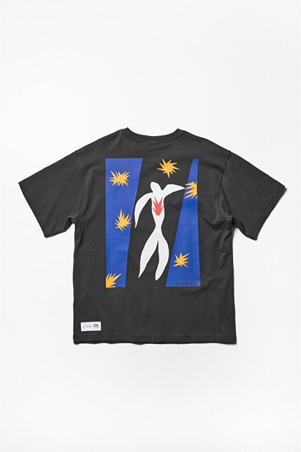 Henri Matisse işlemeli tişört - 6