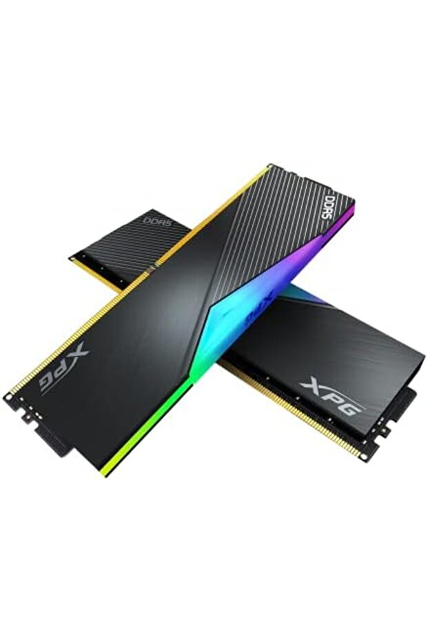 مجموعة ذاكرة سطح المكتب Lancer RGB DDR5 5200 ميجاهرتز 32 جيجابايت (2 × 16 جيجابايت) AX5U5200C3816G-DCLABK - 2