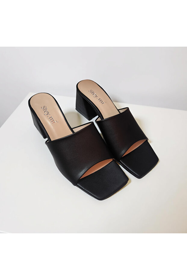 Kadın Topuklu Terlik - 1