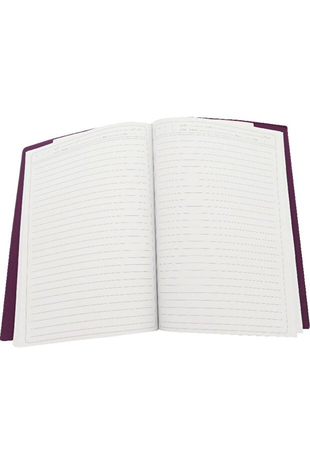 دفتر ملاحظات B5100، مسطر، بنفسجي - 2