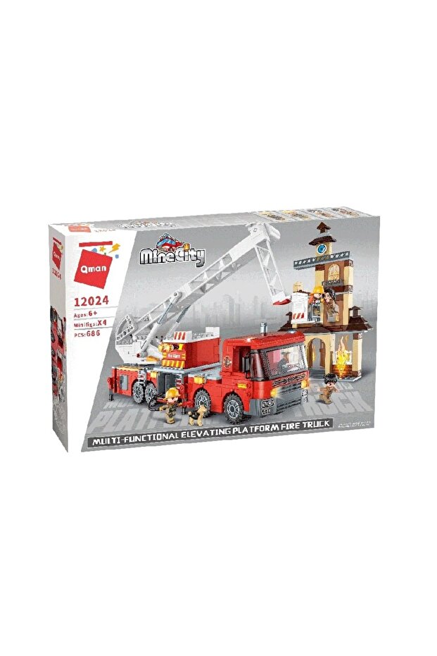 Set de constructie Statie de Pompieri 686 piese - 2