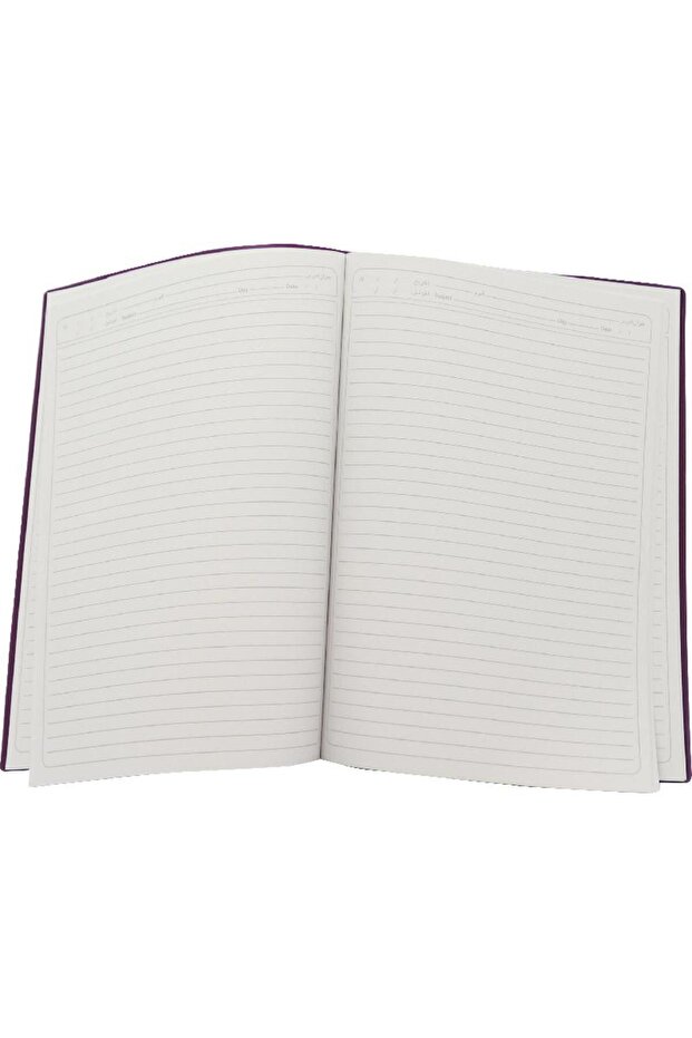 Notebook A480 SheetsLinedPurple - 3
