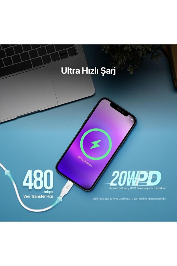 USB-C TO LİGHTNİNG CABLO - 5