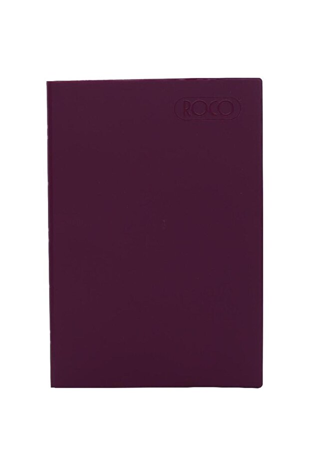 Notebook A480 SheetsLinedPurple - 1