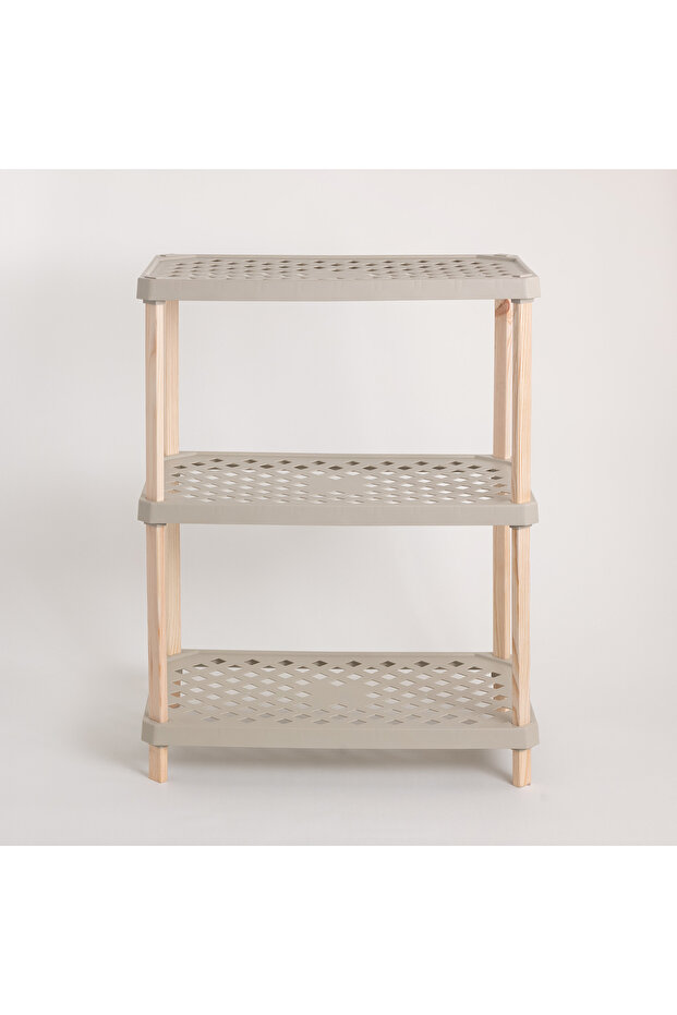 رف تخزين بثلاثة مستويات - 1