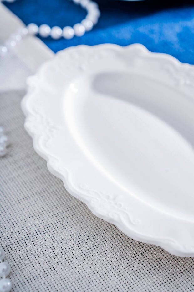 King Oval Kayık Tabak - 20 cm - 2